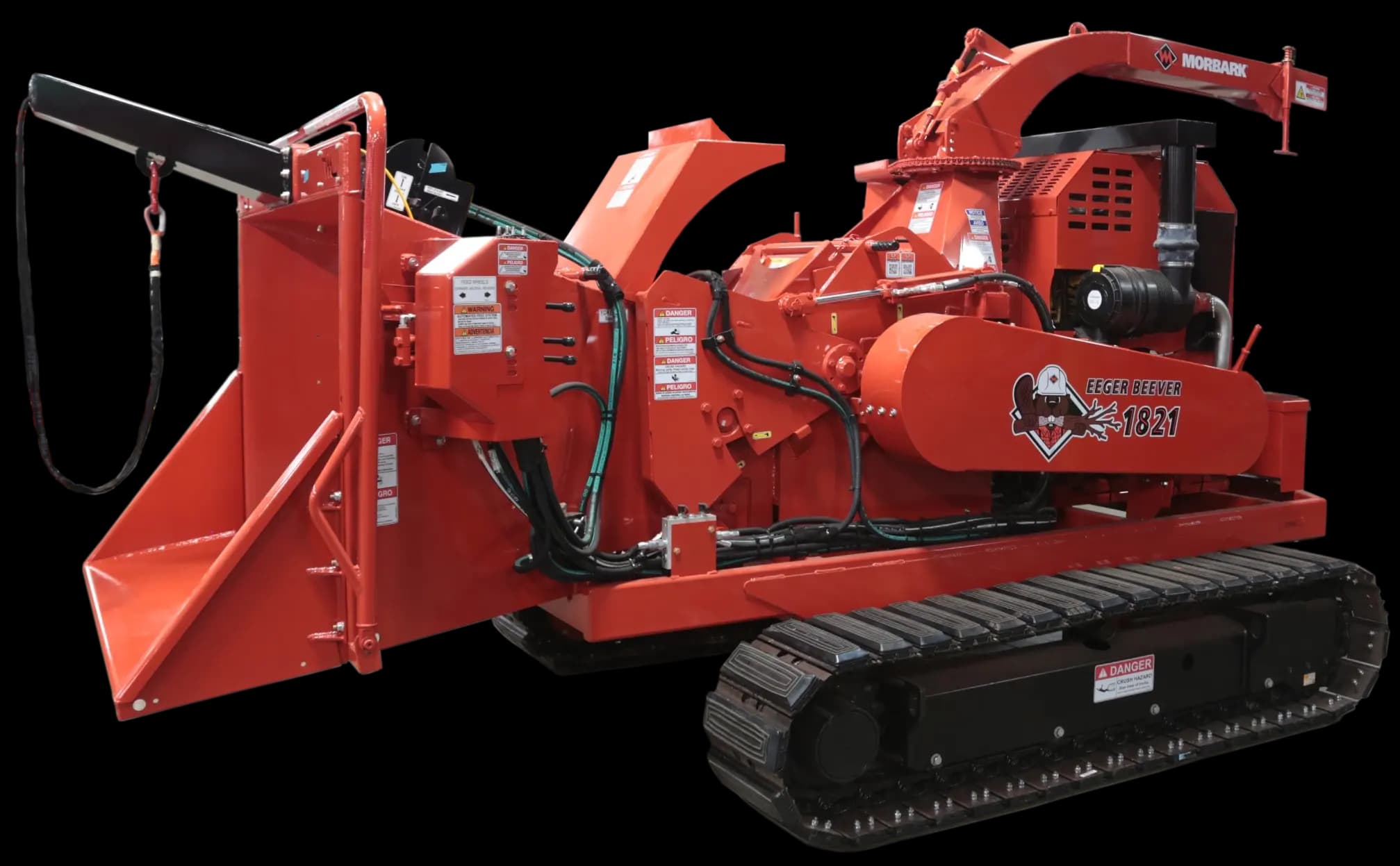 Morbark Eeger Beever™ 1821 Track Brush Chipper