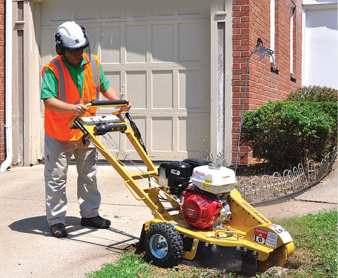 Rayco RG13 Series-II Mini Work-Force Handle Bar Stump Cutter