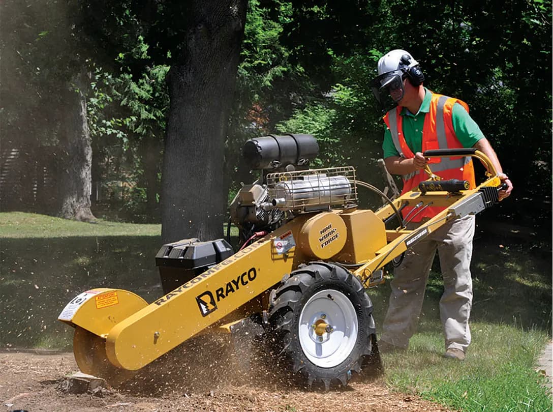 Rayco RG25HD Mini Work-Force Handle-Bar Stump Cutter