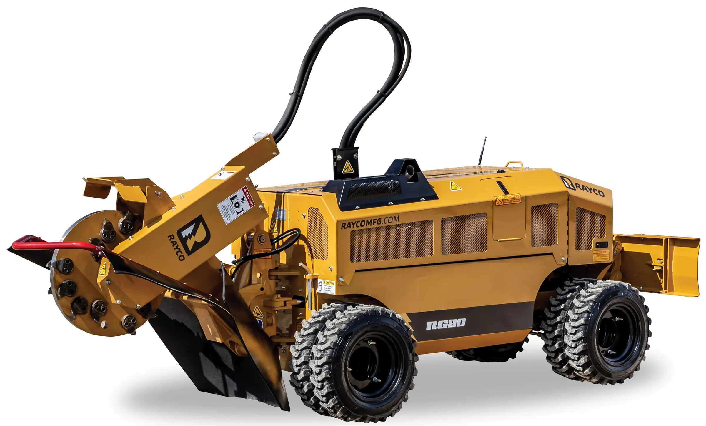 Rayco RG80-R Stump Cutter with Radio Remote Control